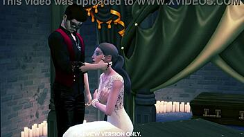 Hey, what’s up with this 3D hentai masquerade night preview?