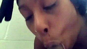 Harley loves blowing big black cocks