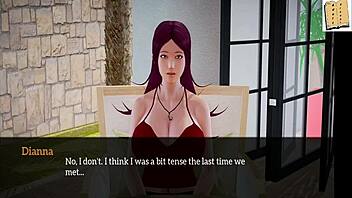 my new family episode 75 with brunette milf in game