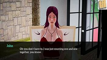 my new family episode 75 with brunette milf in game