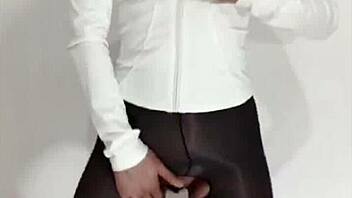 Asian Brunette Masturbates Wet Pussy Solo