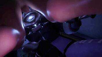 Tracer, Is That Anal In The Spa? Wow, Hentai Fun!