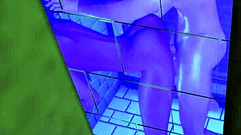 Steamy shower encounter with nosy neighbor caught on camera