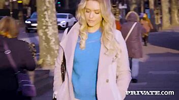 British babe Sienna Day contrasts power with pleasure in office encounter