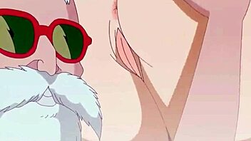 A detailed tribute to Bulma from anime, featuring hentai elements with monsters