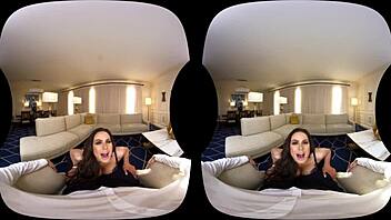 Fucking Kendra on the couch in VR