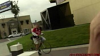 Blonde milf slut takes black cock anally