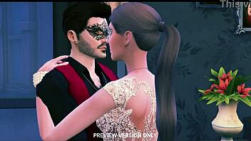 Hey, what’s up with this 3D hentai masquerade night preview?