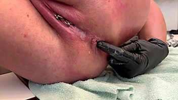 Housewife Feels Intense Pleasure During Anal Finger Masturbation