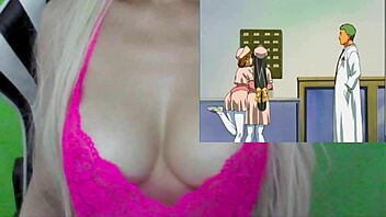 hot nurse seduces patient for sex in hospital - hentai action