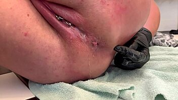 Housewife Feels Intense Pleasure During Anal Finger Masturbation