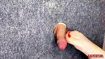 Craving to Jerk Off Small Dick with My Sexy Feet!