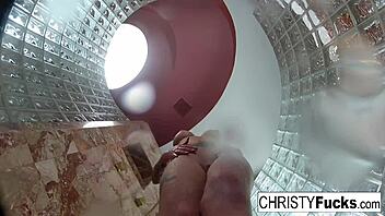 hot shower bts fun with christy dahlia and ivan