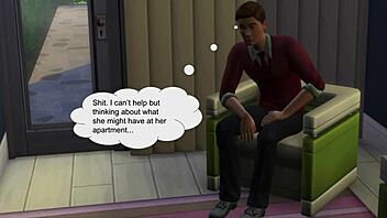 Conversational-Neutral Crazy little 18+ sis-in-law in Sims 4 drama
