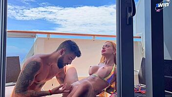 kevlyn santos, we fucked on cruise balcony