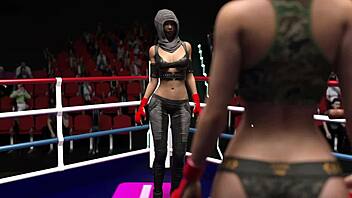 Mia's sexy cosplay and boobs steal the show in this summer game