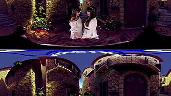 Surprised young 18+ pornstars in hardcore menage a trois 😲