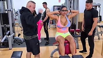 Long Preview Of My Big Orgy On The Gym With Friends - Sheila Ortega