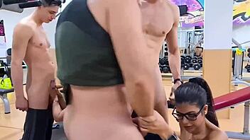 Long Preview Of My Big Orgy On The Gym With Friends - Sheila Ortega