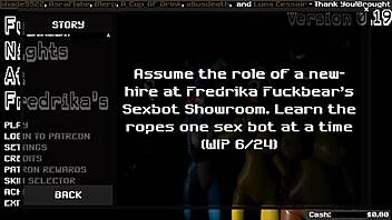 Fuck Nights at Fredrikas Fnaf Hentai Femdom Handjob!