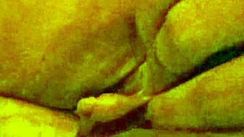 Amateur couple gets wild with bareback sex and clit play