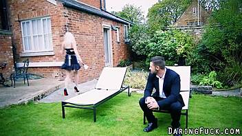 Classy Babe Sucks Cock