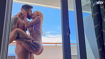 kevlyn santos, we fucked on cruise balcony