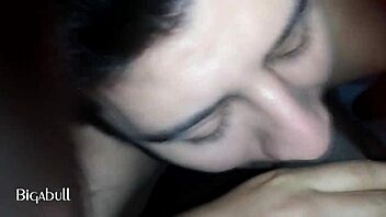 Amateur Sucks Big Black Cock At Night, Nude And Naked.