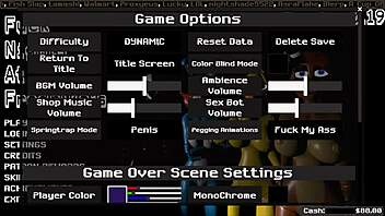 Fuck Nights at Fredrikas Fnaf Hentai Femdom Handjob!