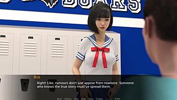 A visual novel experience with diverse adult entertainment options