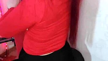 My combat trainer is so rough with me, using dildo on my tits. Close up action.