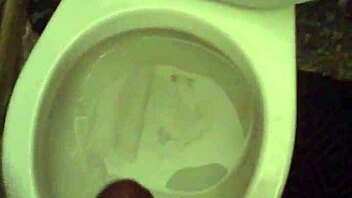 I cum and piss as a shemale with a monster cock