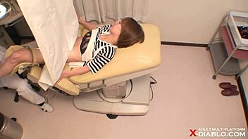 Secretly recorded examination of a 19-year-old retail worker by gynecologist Dr. Dukhara