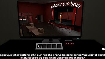 Fuck Nights at Fredrikas Fnaf Hentai Femdom Handjob!