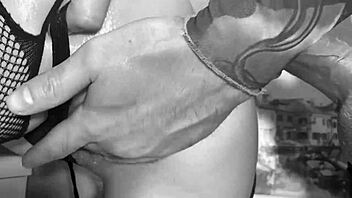 russian in stockings loves big cocks