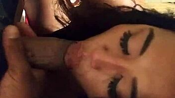 La teen 18+a takes a full load from monster cock