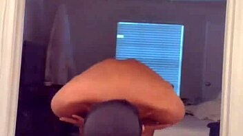 Barefoot brunette gym workout turns into solo feet tease