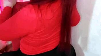 My combat trainer is so rough with me, using dildo on my tits. Close up action.