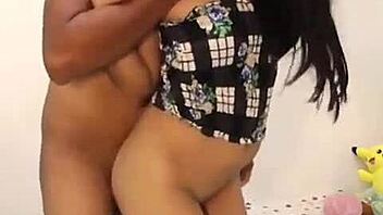 Well dressed morena flaquita is ready to be fucked by colombian