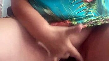 Fingering shaved pussy in public, want to see?