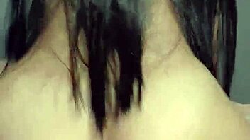 cowgirl with long hair and big ass rides a dick until creampie 😍