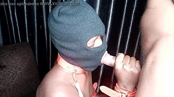 Gagging on My Long Black Dick Deepthroat