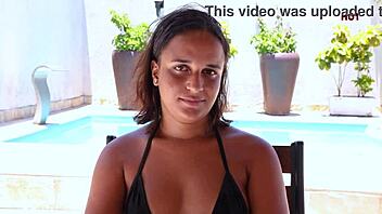 Interview With Naughty Young Girl Featuring Anal Assfucking And Blowjob