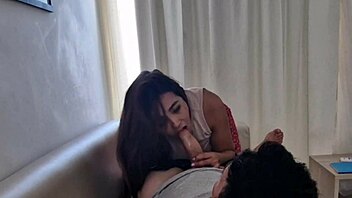 Latina Babe Sucks Big Fat Cock On Webcam