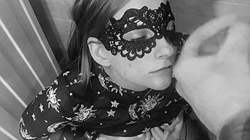 russian in stockings loves big cocks