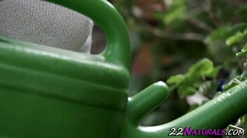 blonde babe enjoys sucking a huge cock