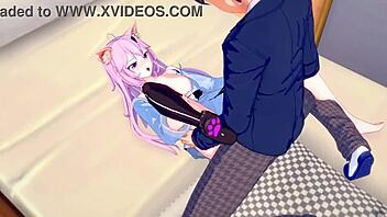 Nyanners Cartoon Anime Scene