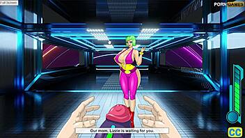 let's dive into cybersex 2077 part 2 with big tits and anal