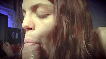 Cute Russian Babe Deepthroats With Bare Feet