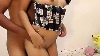 Well dressed morena flaquita is ready to be fucked by colombian